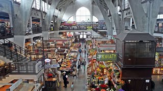 Mercado Principal (Hala Targowa) de Wroclaw na Polónia