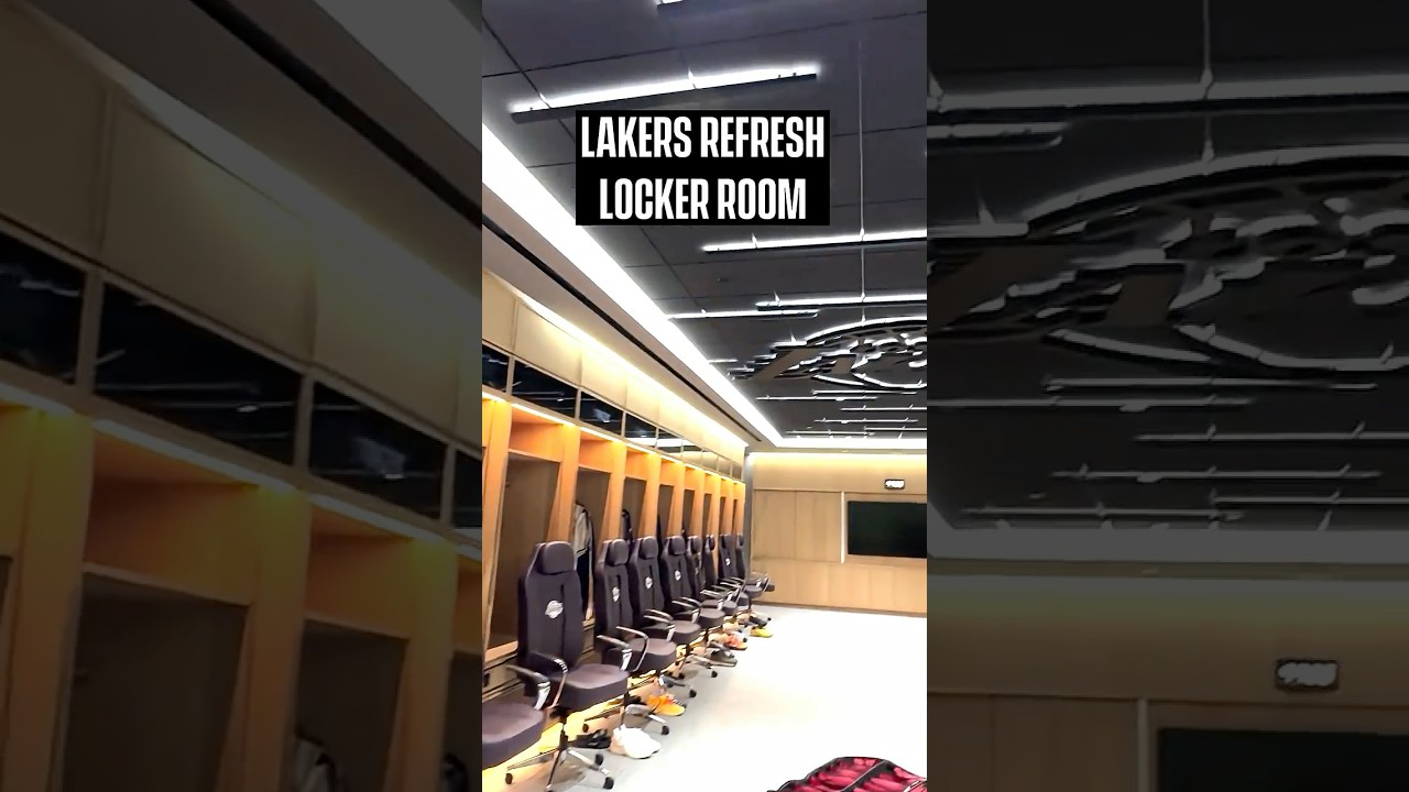 Lakers New Locker Room Tour