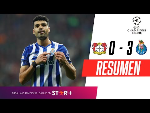 ¡GOLEADA DE LOS DRAGONES PARA PONERLE MÁS PICANTE AL GRUPO! | B. Leverkusen 0-3 Porto | RESUMEN