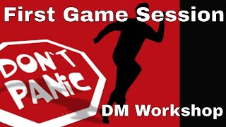 Information Beginner Dungeon Master Workshop (First Game Session) Guide