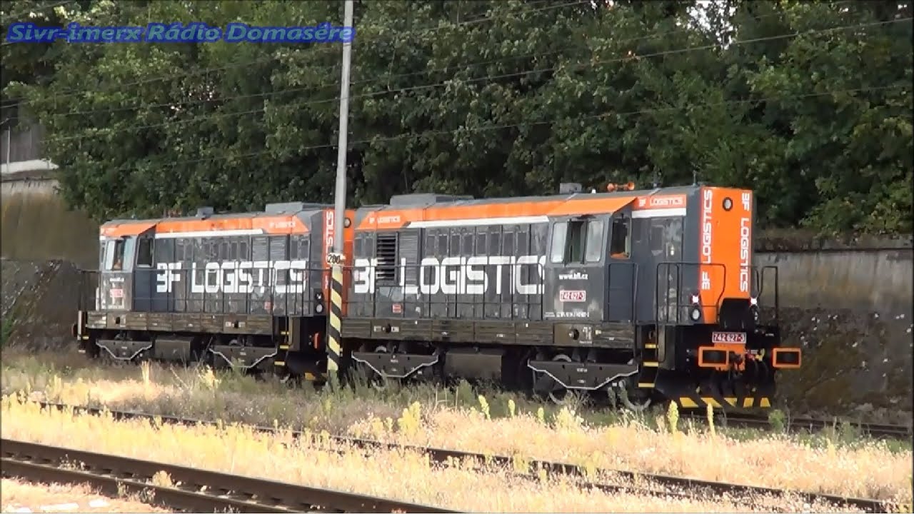 Vlaky ve stanici Lovosice - srpen 2014