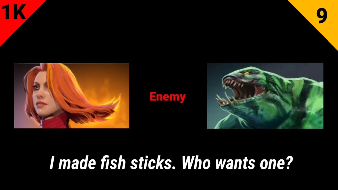 Dota 2 Hero funny Response Part 9 (Lina)