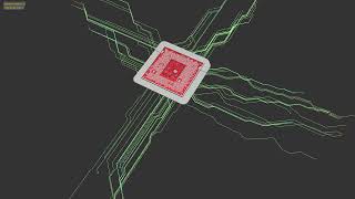 Cinema 4D PCB Circuitry Generator