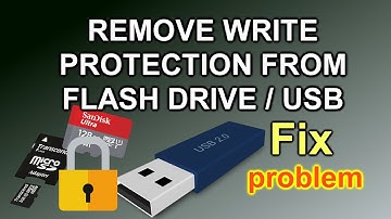 🔓How to REMOVE Write Protection from ANY USB Drive➡️Without Losing Files [Fix]