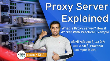 Proxy Server Explained | What is Proxy Server? How does it work? With Practical Example: Hindi