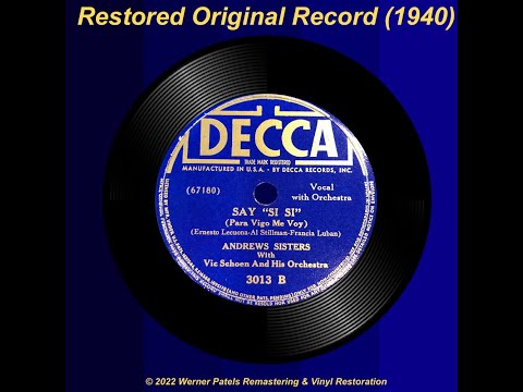THE ANDREWS SISTERS