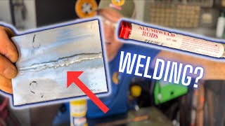 Aluminum Welding Rods- Do they work? by Mr Fred’s DIY Garage School 860 views 7 months ago 5 minutes, 16 seconds