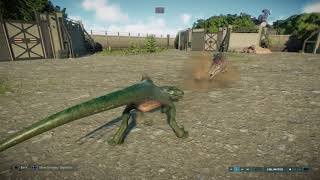 Jurassic World Evolution 2: (Modified) Baryonyx vs Indoraptor
