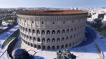 Coliseo de Roma 3D, el gran estadio de la antigüedad