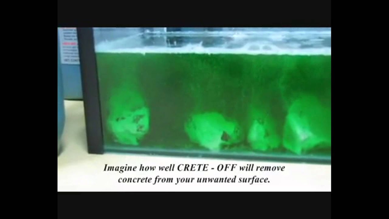 Crete Off Concrete Cleaner From Multi-Fix WA Perth - YouTube