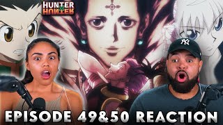 GON AND KILLUA GET CAPTURED BY THE SPIDERS! Hunter X Hunter Episode 49 and 50 Reaction