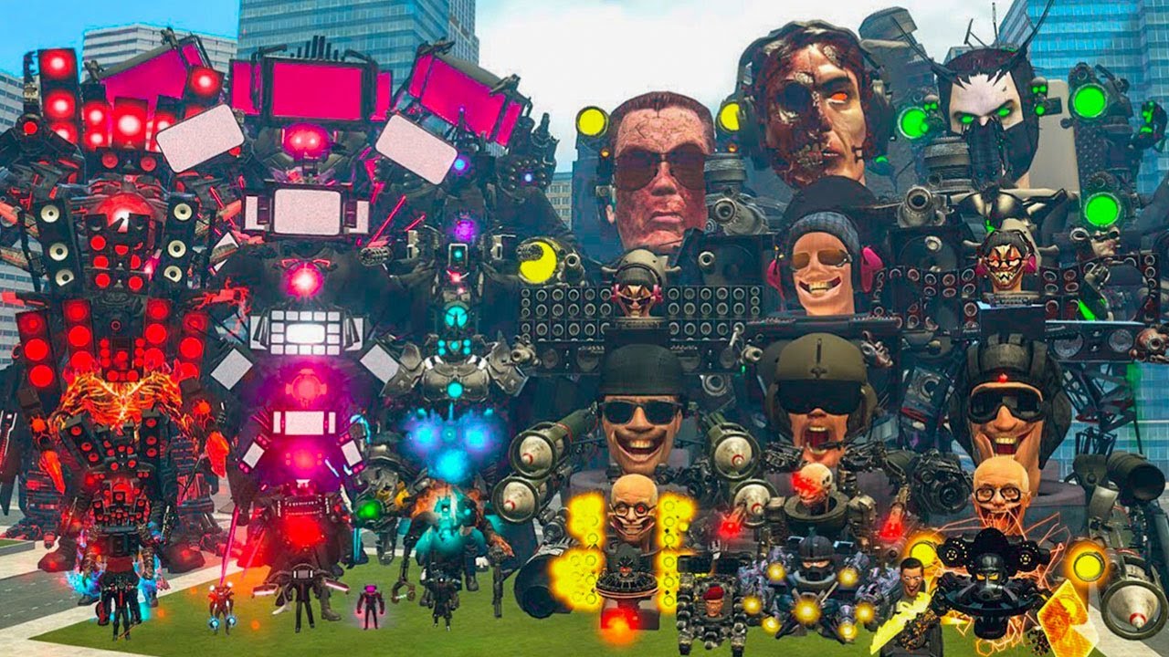 SKIBIDI TOILET 80 BOSS FIGHT – TITAN CAMERAMAN, TV MAN & SPEAKERMAN VS ALL BOSSES IN GARRY’S MOD!