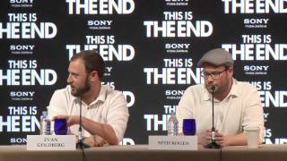 This is the End Press Conference - Why Make the Movie Now