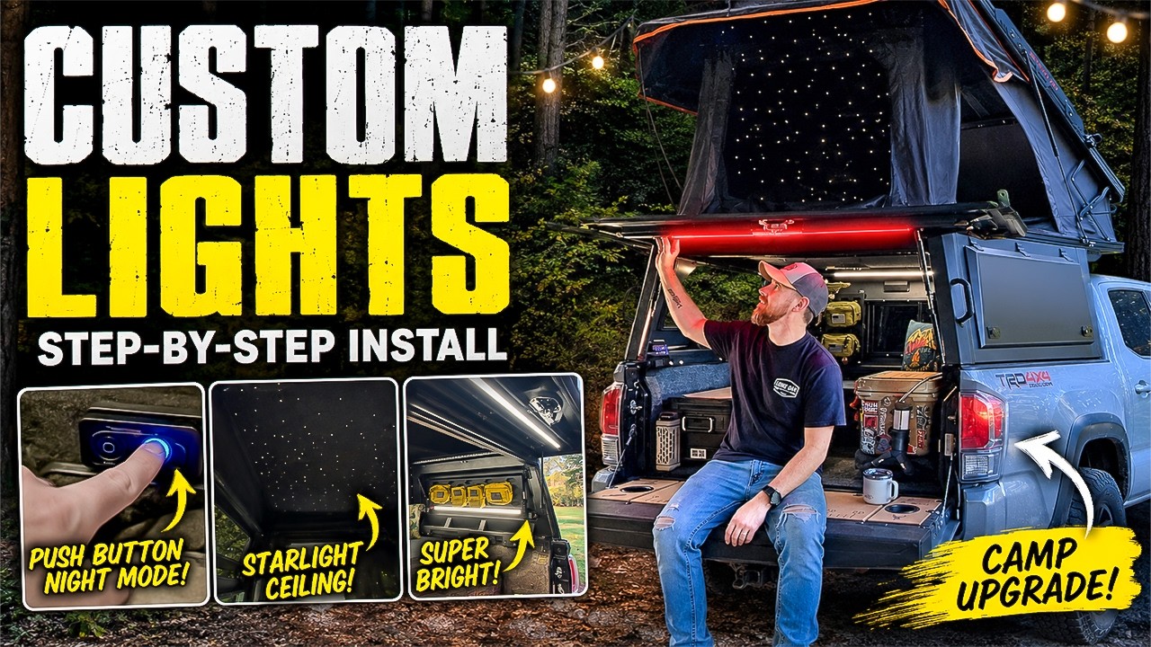 How To Install Truck Camping Lights: DIY the RIGHT Way! (Looks FACTORY!)