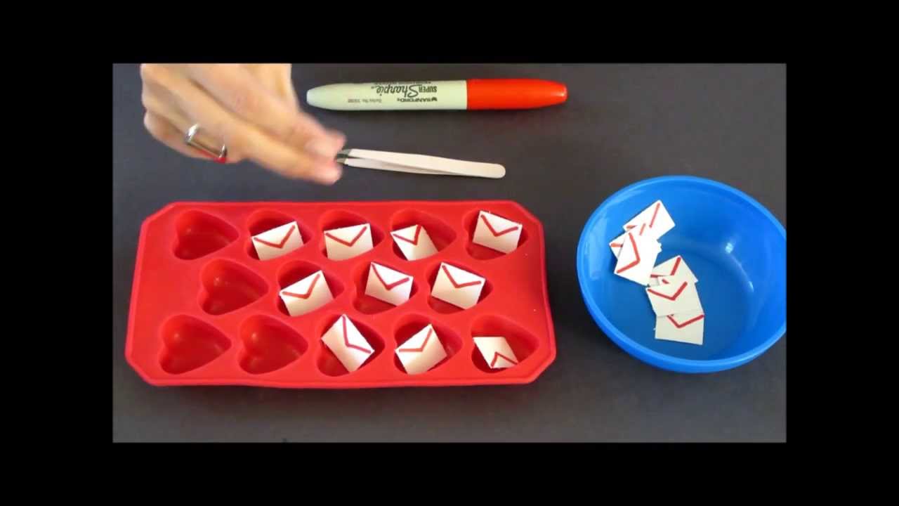 Preschool Fine Motor Activities::Valentine's Day Lesson - YouTube