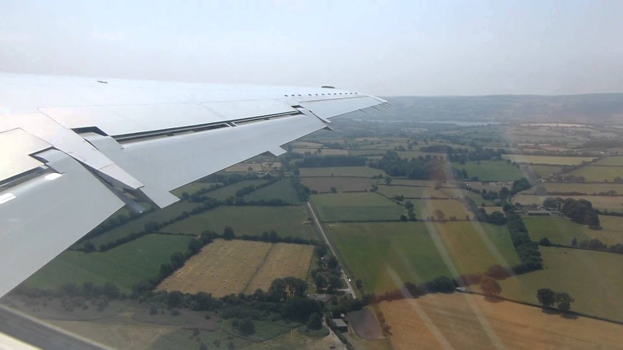 Takeoff From Bristol In A Bmi Regional Embraer 145 Youtube