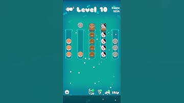 How To Pass Level 10 In Puzzle Cutie (Sorting Puzzle Game) - Casual