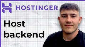 How to Host Backend on Hostinger Full 2025 Guide