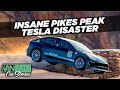 Randy Pobst's DISASTROUS Tesla crash at Pikes Peak