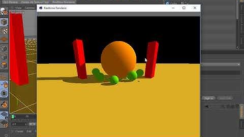 Real Time Renderer in Cinema 4D using Embree