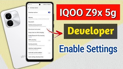 iqoo Z9x 5g me developer options enable kaise kare !! iqoo Z9x 5g developer options settings