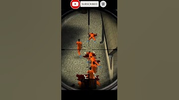 Eliminate 19 Inmates in Sixty Second #shorts #sniper3d #short