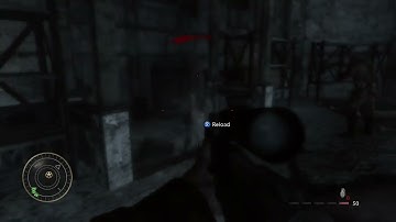 Reznov notices my no scope skills (Cod Waw)