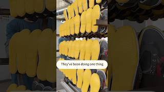 Inside a Vulcanized Shoe Factory: How Classic Sneakers Are Made #shoes #factory #shoesfactory