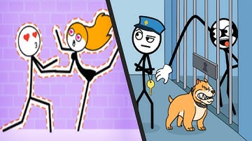 THROUGH THE WALL vs THIEF PUZZLE TO PASS A LEVEL - Satisfying Double Gameplay New UPDATE ios APK