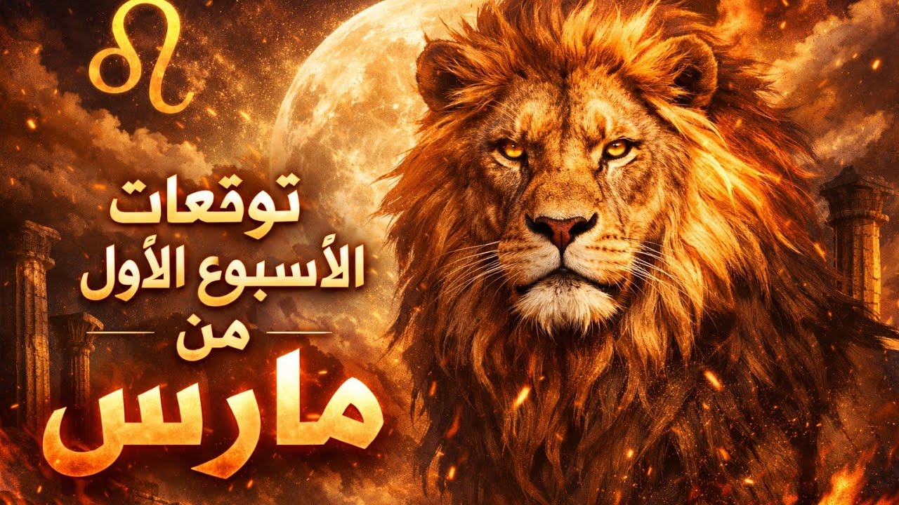 برج الاسد ♌ قراءه توقعات عامه اسبوعيه برج الاسد ♌ الاسبوع الاول من مارس الخميس ٢/٢٦الي٣/٤♌