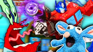 OPTIMUS PIME VS MR KRABS.. who wins??