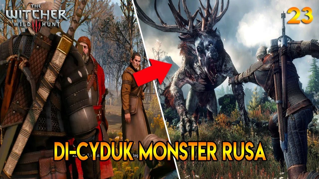 PERTEMPURAN BESAR | THE WITCHER 3 (23) : RETURN TO CROOKBACK BOG