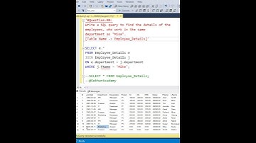 SQL Interview Question 80 || #sql #mysql #oracle #interview #shorts #reels #coding @SekharAcademy1