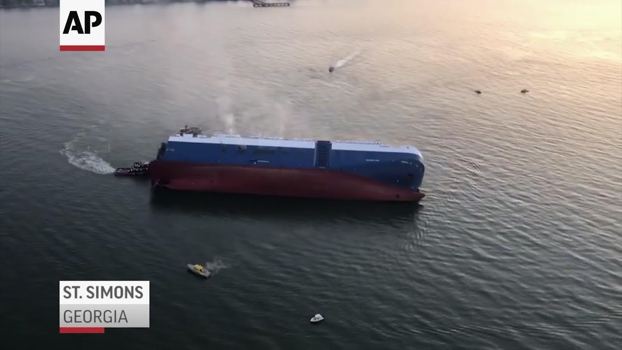 4th crew member rescued from capsized cargo ship YouTube