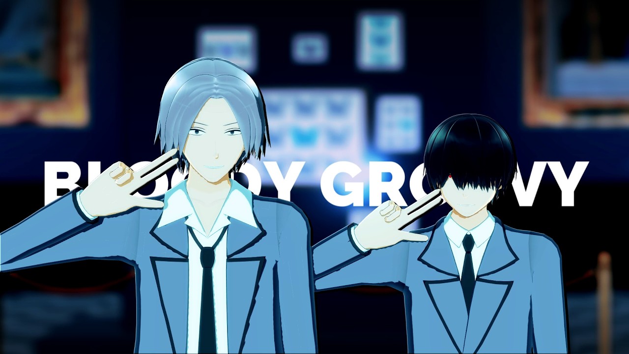【MMD暗殺教室】ブラッディ・グルービー【菅谷創介＆千葉龍之介】