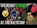 SPENDING $1000+ ON HYPEBEAST ITEMS AT SNEAKERCON!!