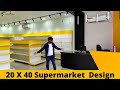 20 x 40 supermarket design in phalodi rajasthan  advance rack