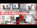 🔴LIIMPIEZA DE CAMBIO DE ESTACION ANTES DE DECORAR| ULTIMALIMPIEZA DE VERANO|CLEANING MOTIVATION