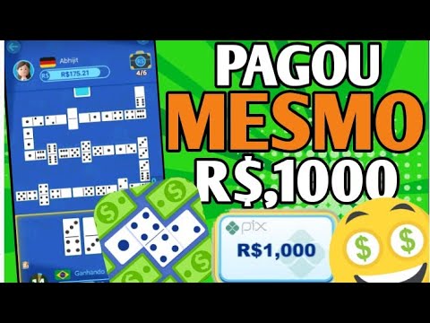 SAQUE R$,1000 EM 1 MINUTO COMO APP DOMINOES ROYAL MASTER PAGOU