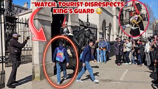 “Watch: Tourist Acts Disrespectful to Guard on Duty 😳”