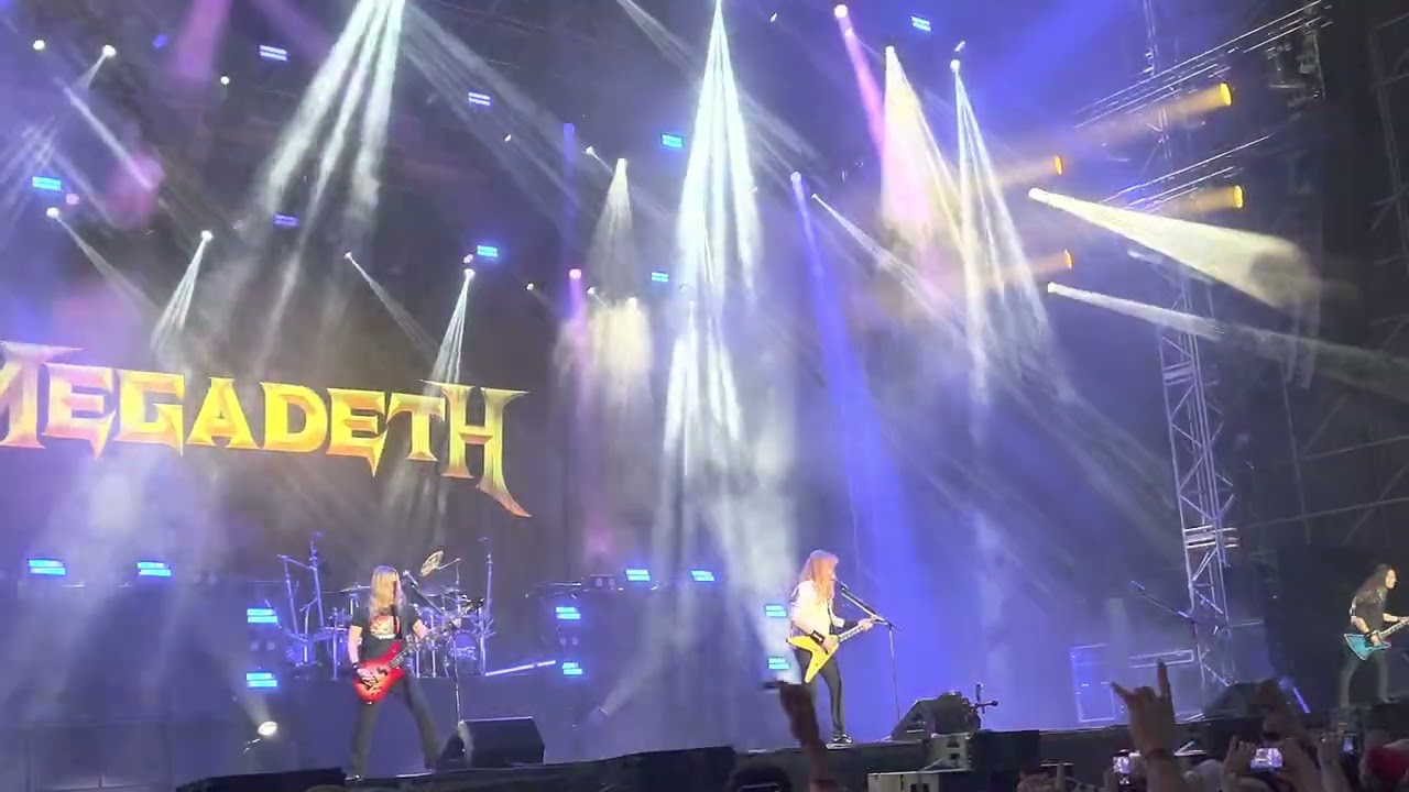 MEGADETH Live - Tipping Point (4K) - Ferrara Summer Festival 14.06