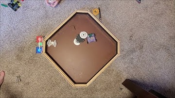 Battlebots Tournament 2022 - Hexbug toys - Quarter Final Fight 2 - Rotator vs. Witch Doctor