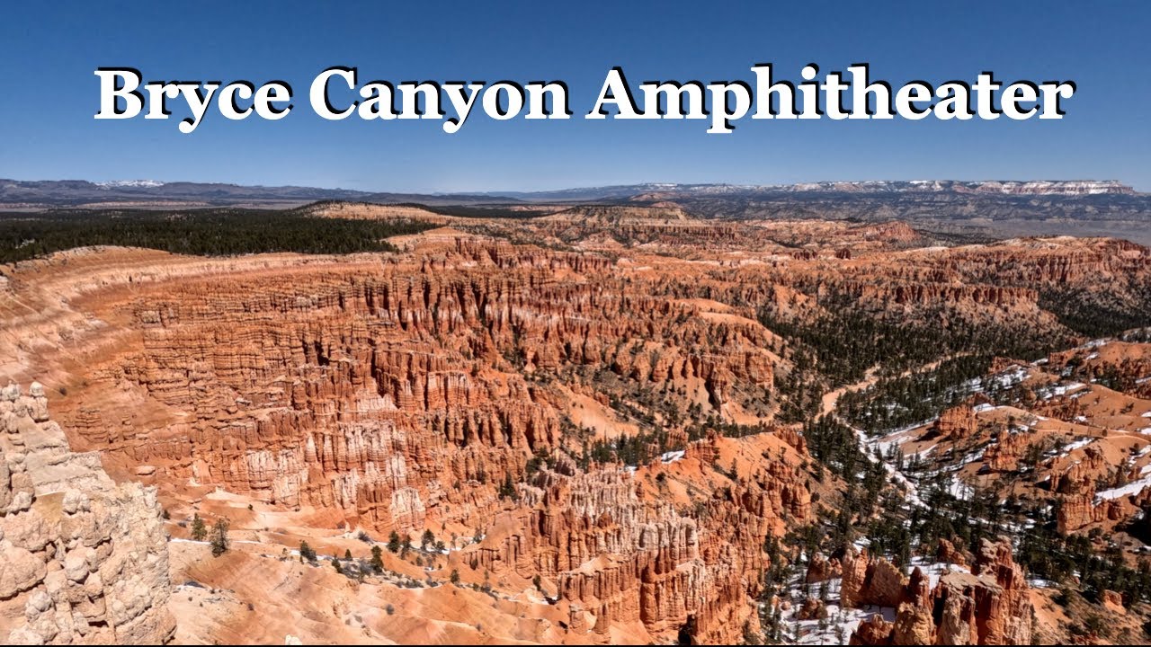 Bryce Canyon Scenic Drive Viewpoints and Amphitheater