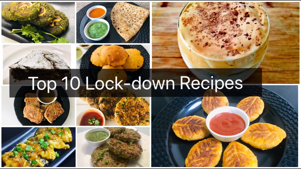 Top 10 Lockdown Recipes | Lockdown Recipes | Latest trending food | By ...