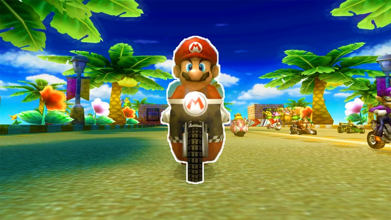 Mario Kart Wii - Flower cup 150cc (Mario Gameplay)