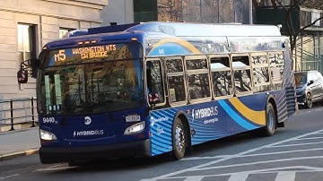 2022 New Flyer XDE40 #9440 on the M5 at Riverside Drive and 97th Street