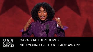Yara Shahidi Receives the 2017 BGR Award | BLACK GIRLS ROCK!