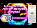 Python  jeu les anneaux hongrois sur la numworks