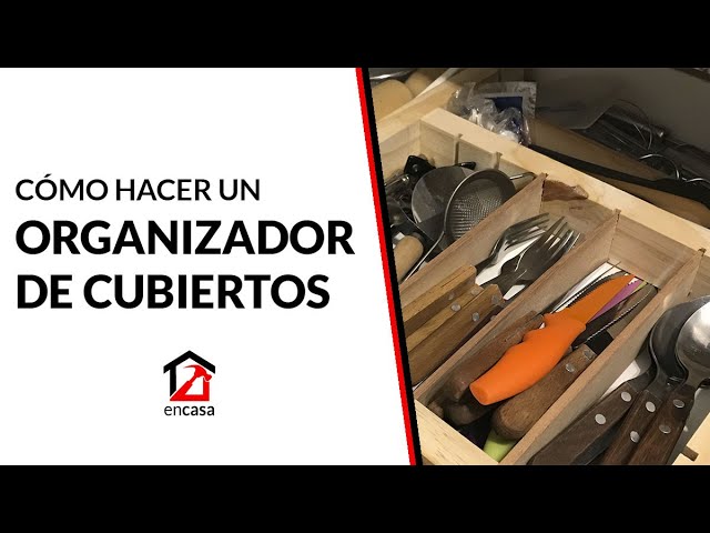 DIY- ORGANIZADOR DE CUBIERTOS PARA CAJON DE COCINA - the sweet molcajete