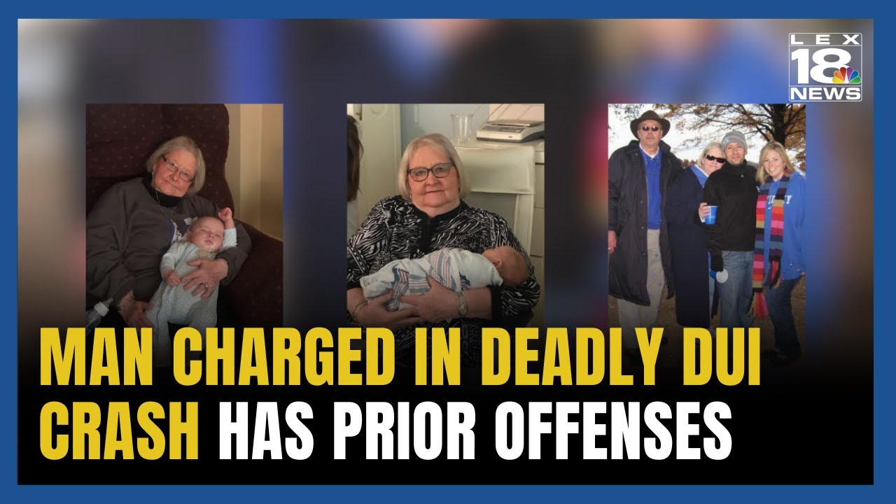 Man Charged in Fatal DUI Crash in Lexington Has Prior Offenses - YouTube
